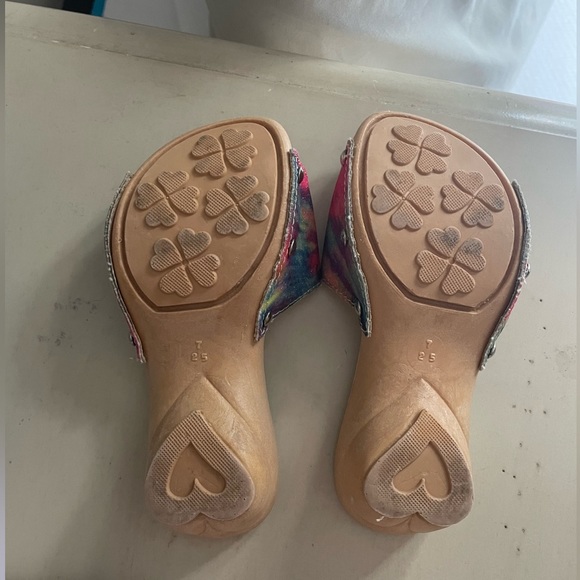 Little girls wedge sandal from Italy - Picture 2 of 2